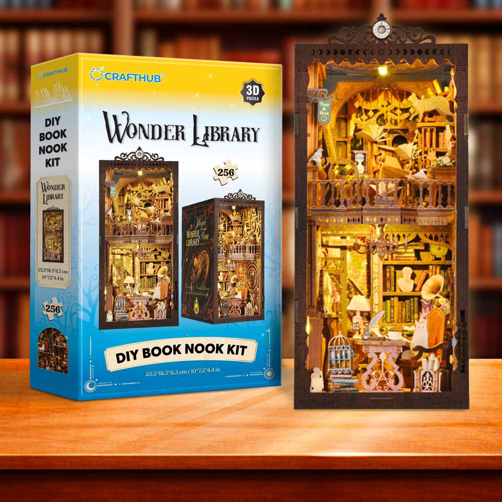 Wonder Library - DIY Book Nook Kit