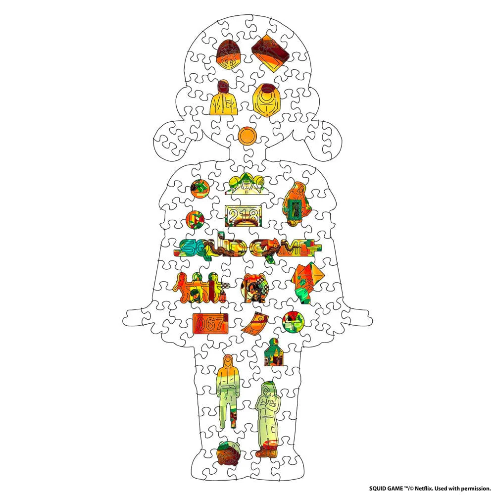 Squid Game Doll - Wooden Jigsaw Puzzle