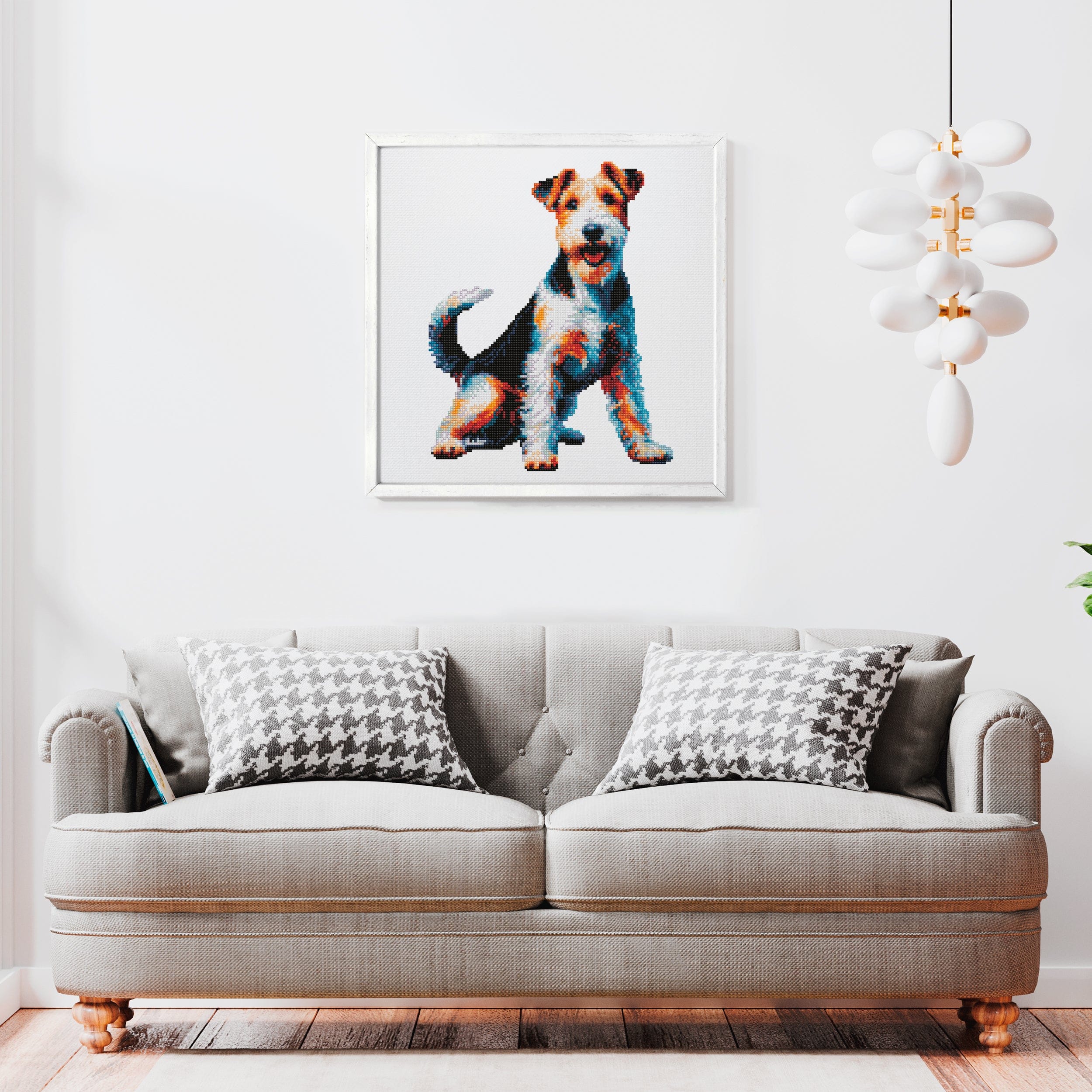 Fox Terrier Dog - Diamond Painting Kit