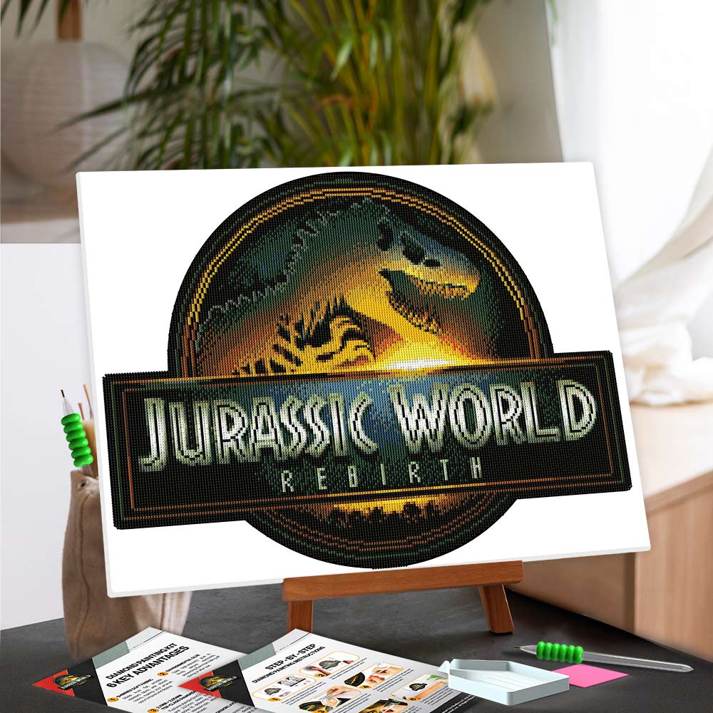Jurassic World Rebirth - Diamond Painting Kit