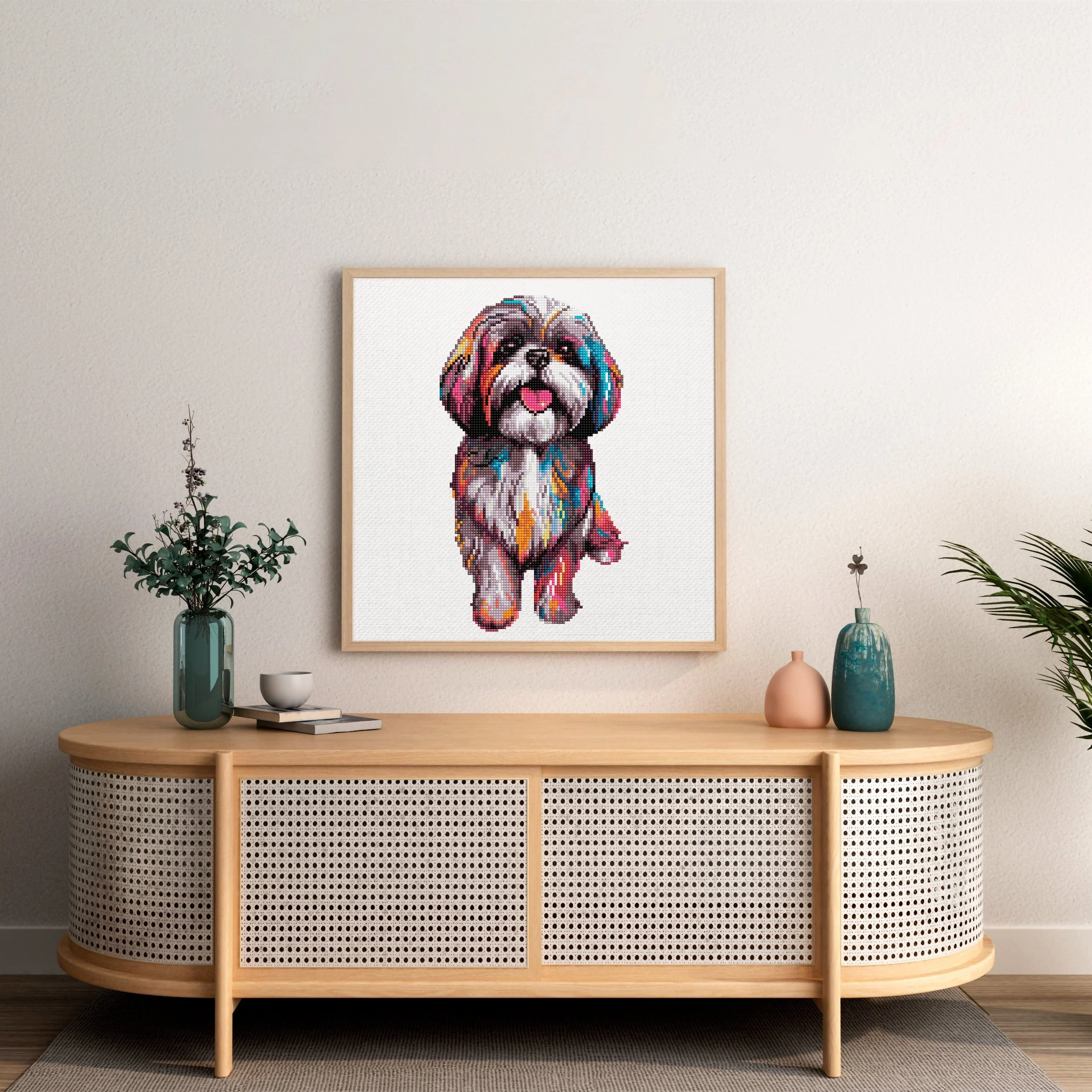 Shih Tzu Dog - Diamond Painting Kit