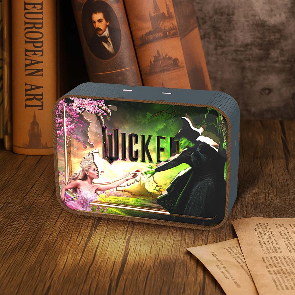 Wicked - 3D DIY Wooden Puzzle Night Lamp
