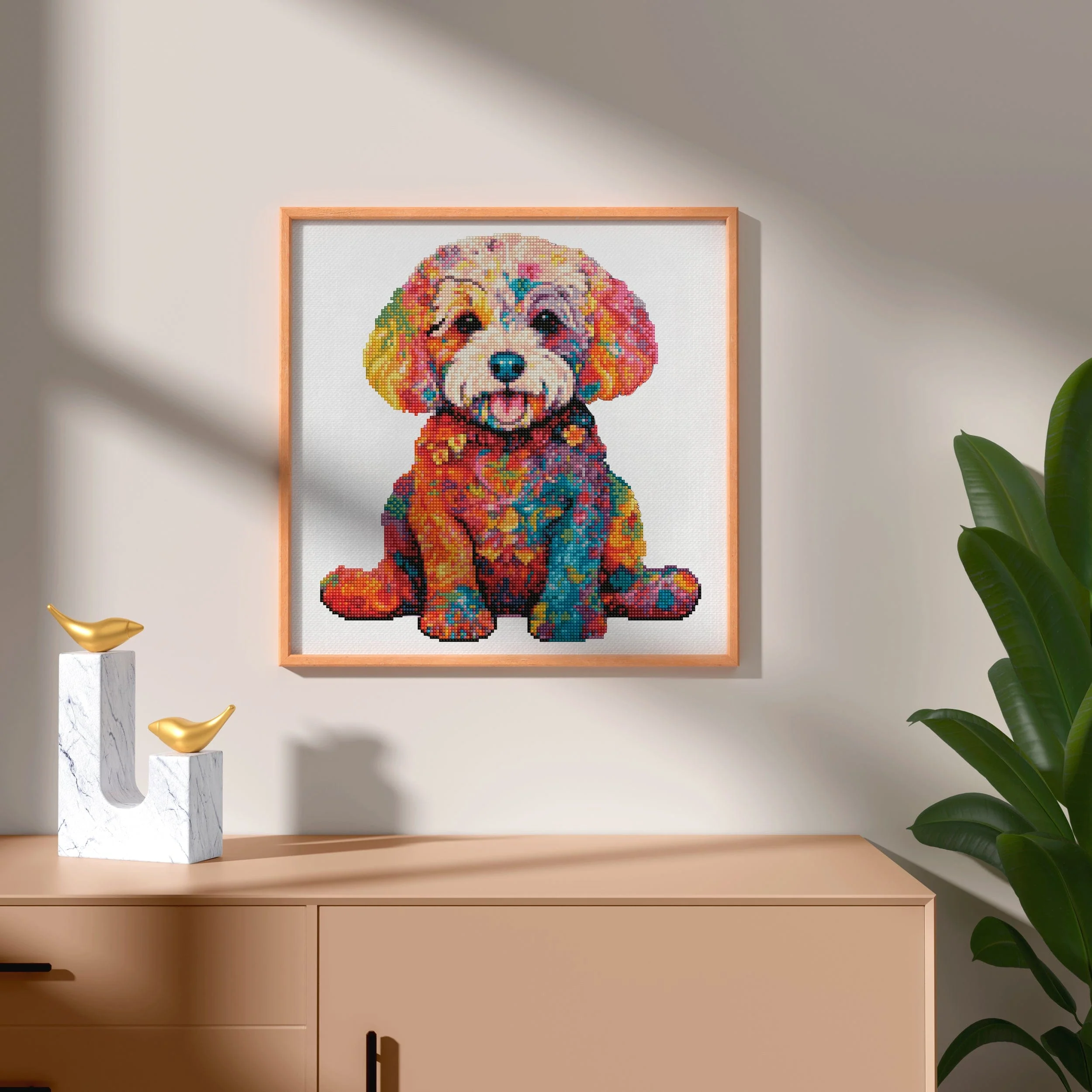 Bichon Frisé Dog - Diamond Painting Kit