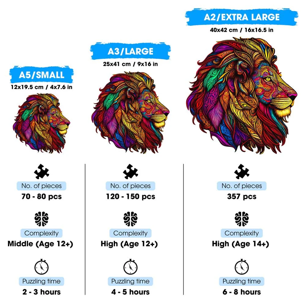 Majestic Lion - Jigsaw Puzzle