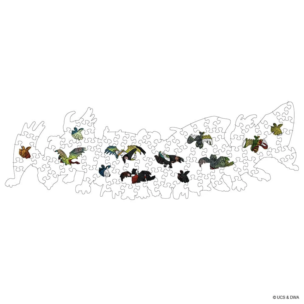 The Dragon Rider Team - Wooden Jigsaw Puzzle