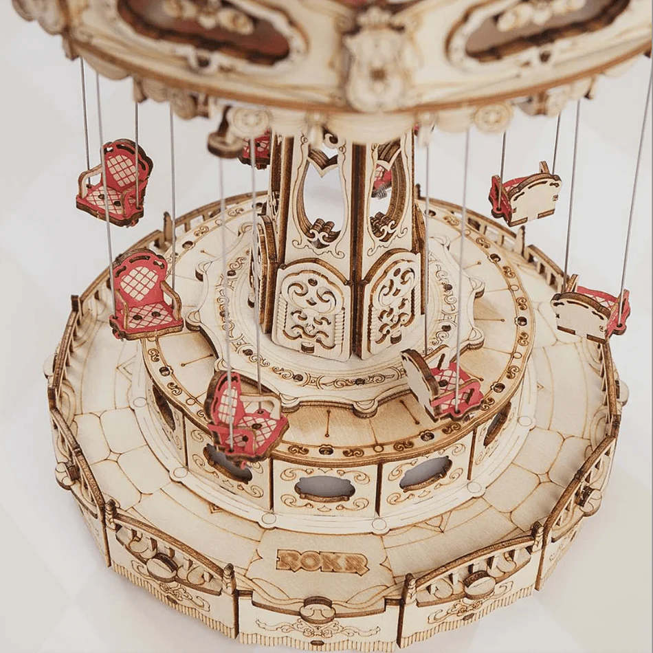 Swing Ride Music Box 3D Puzzles