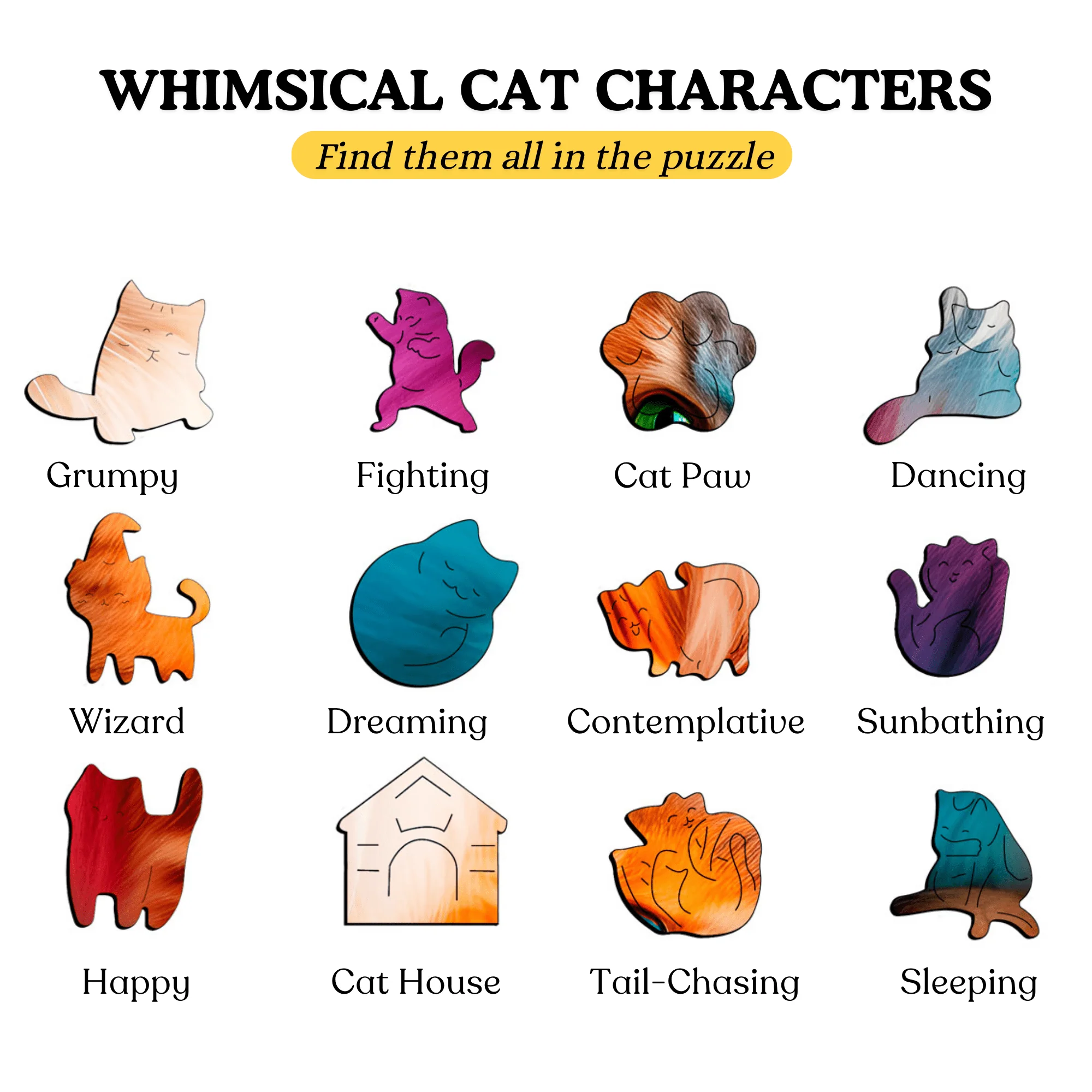 American Shorthair Cat - Jigsaw Puzzle