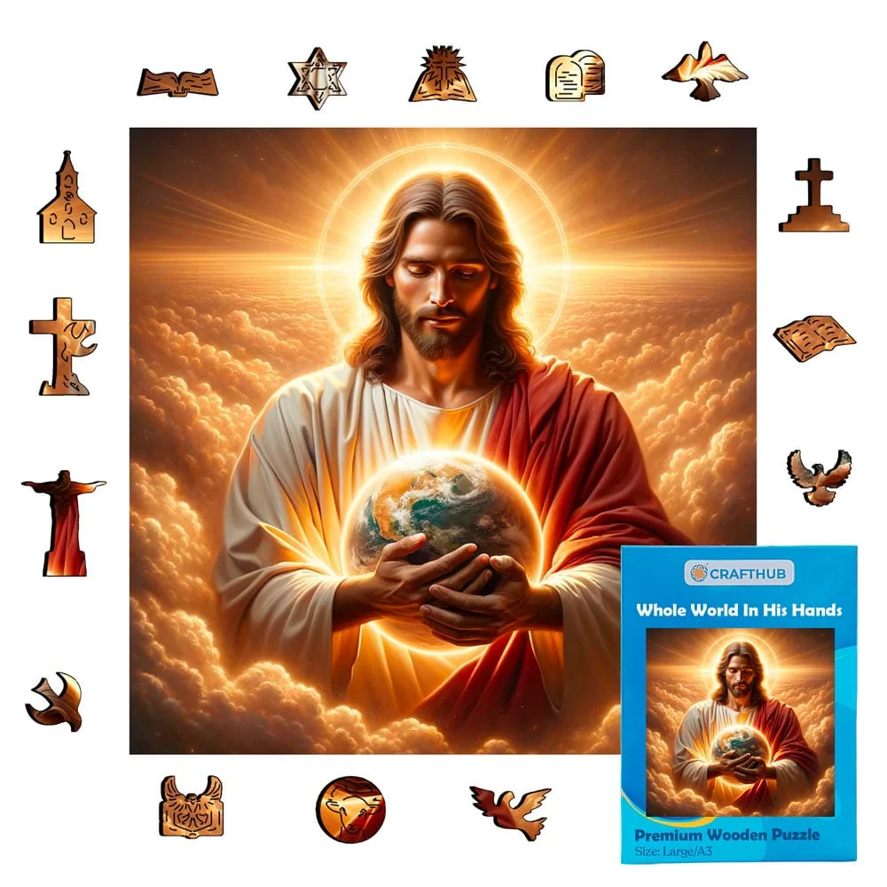 Whole World In His Hands - Jigsaw Puzzle