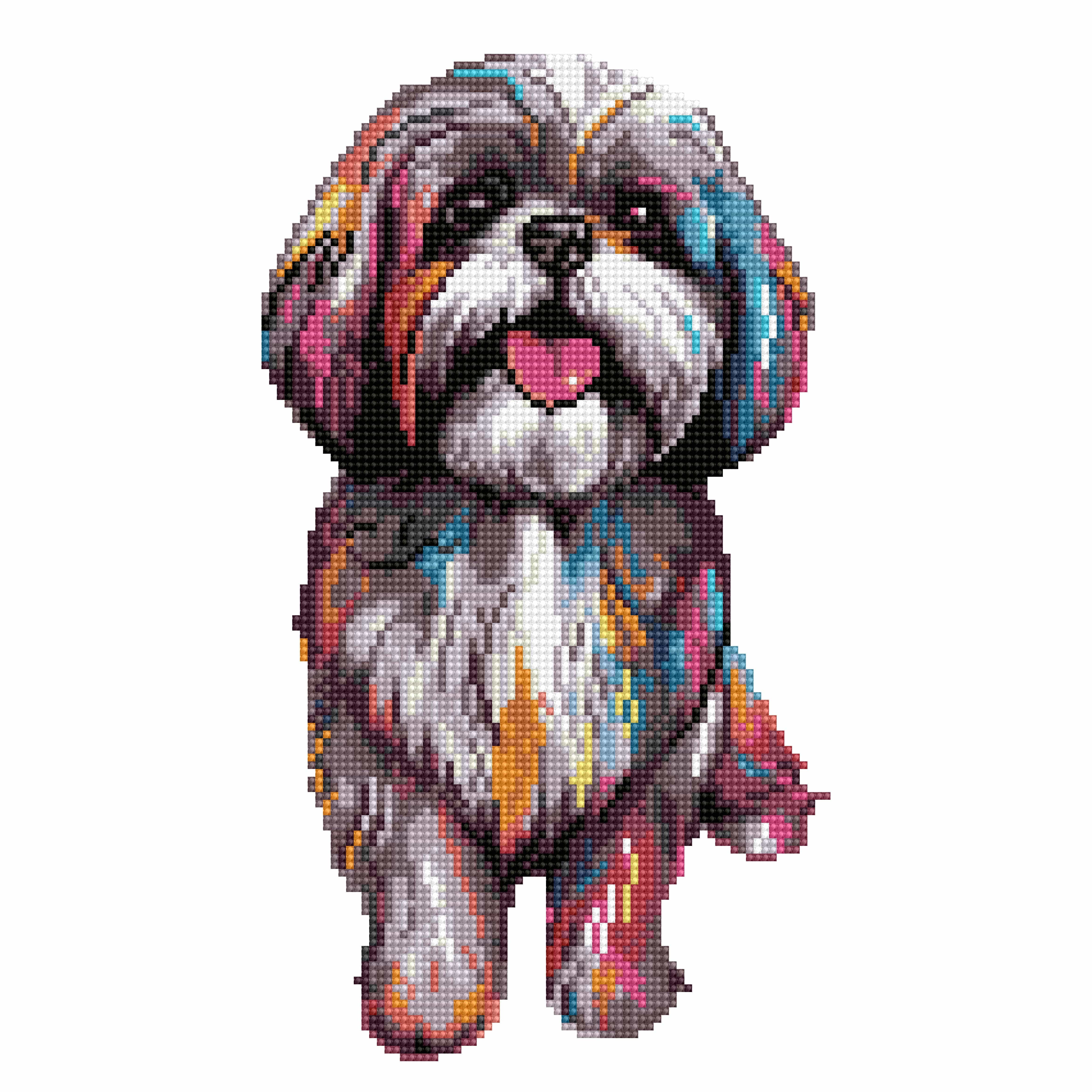 Shih Tzu Dog - Diamond Painting Kit