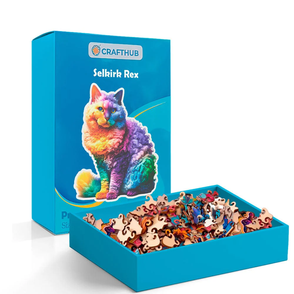 Selkirk Rex Cat - Jigsaw Puzzle