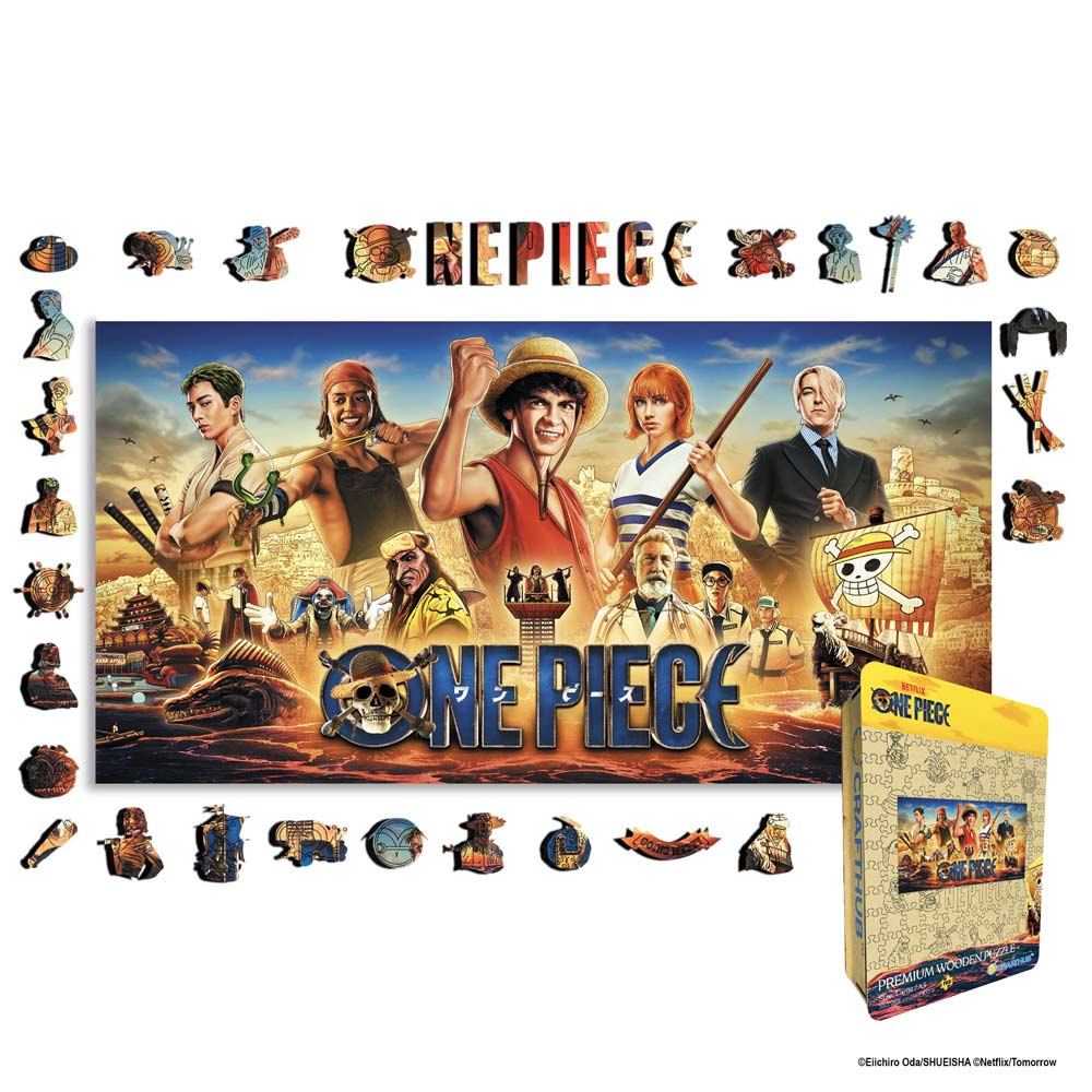 One Piece Adventure - Wooden Jigsaw Puzzle