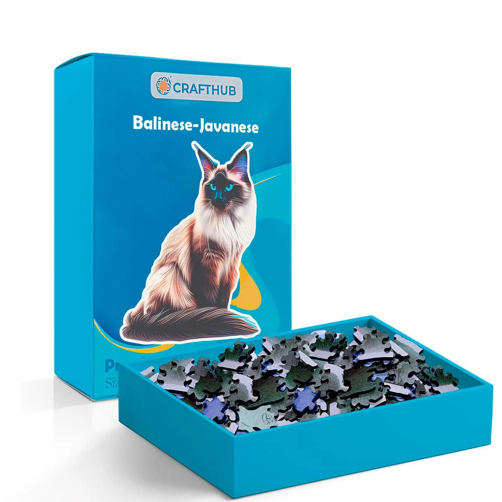 Balinese Javanese Cat - Jigsaw Puzzle