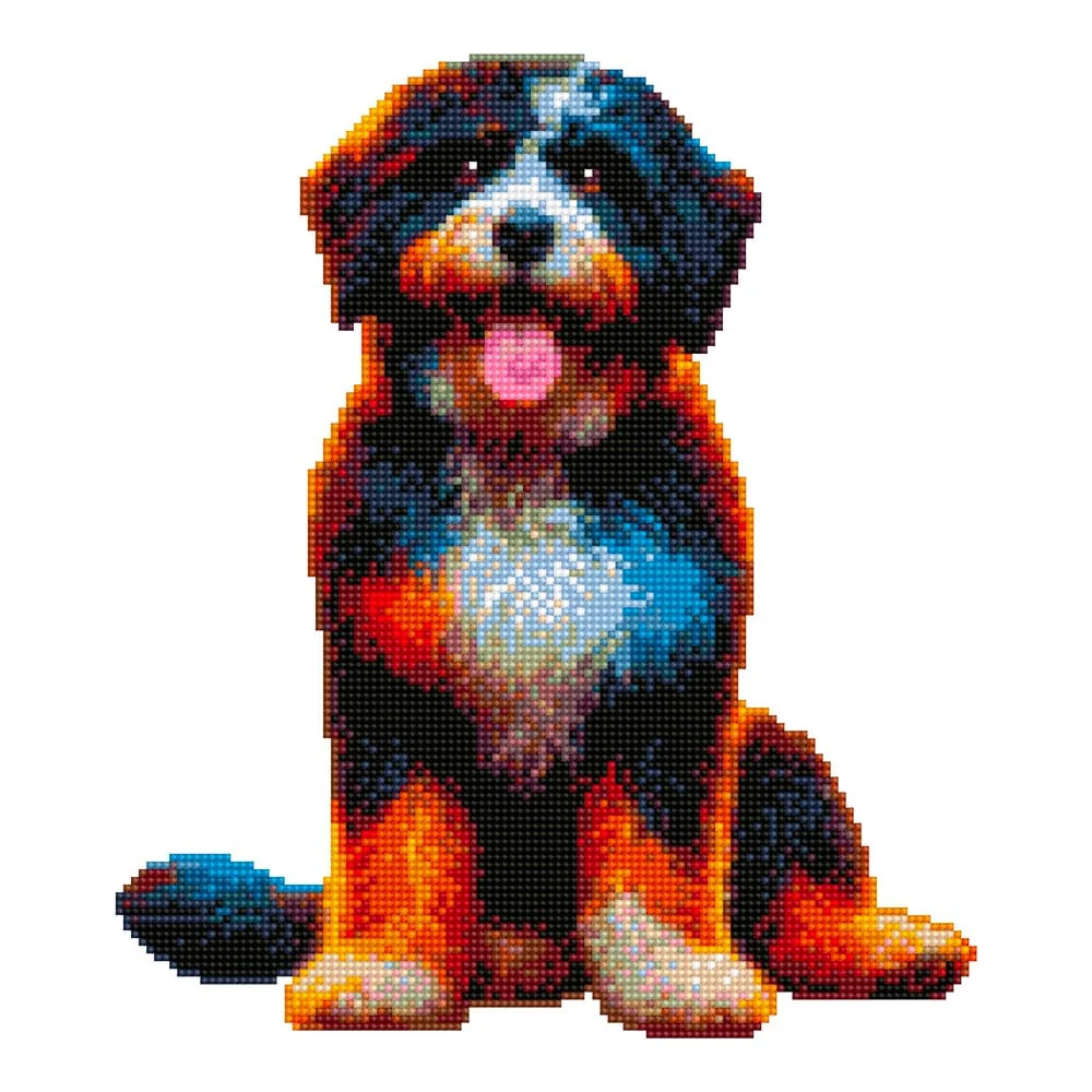 Portuguese Water Dog - Diamond Painting Kit