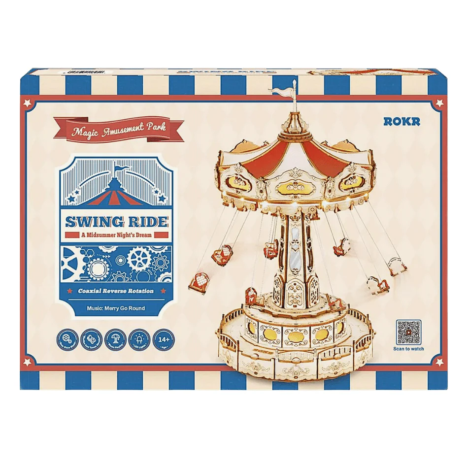 Swing Ride Music Box 3D Puzzles