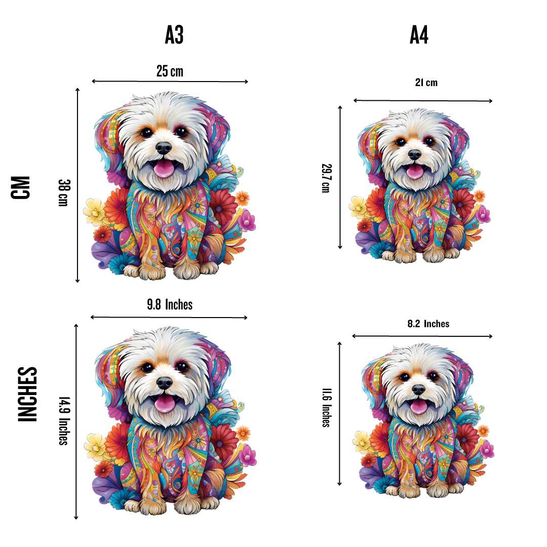 Maltese Dog - Jigsaw Puzzle