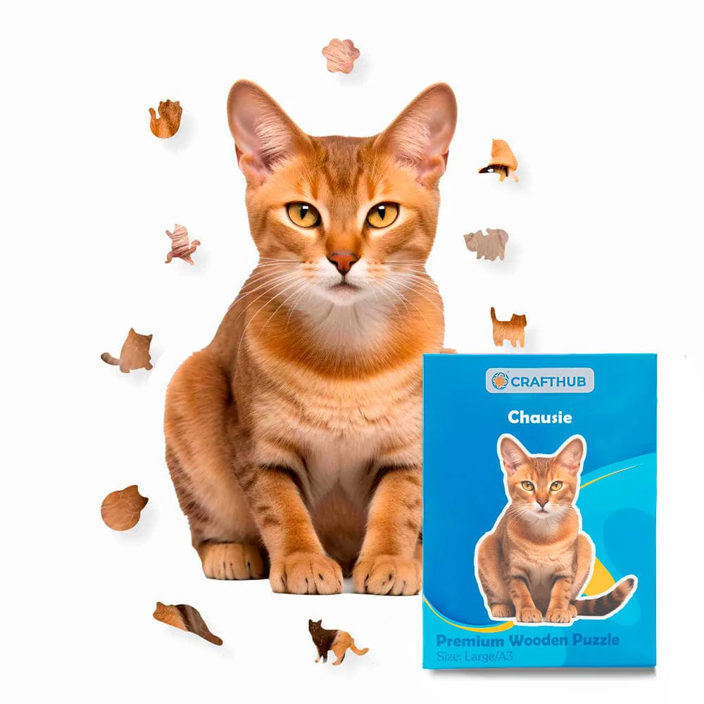 Chausie Cat - Jigsaw Puzzle