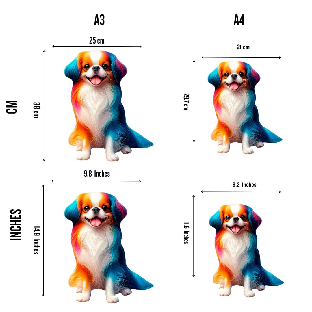 Japanese Chin Dog - Jigsaw Puzzle