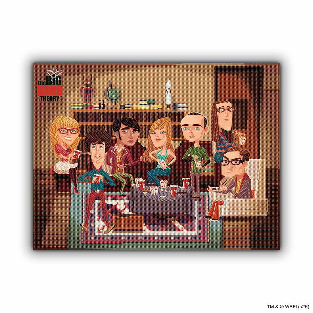 The Big Bang Theory - Diamond Painting Kit
