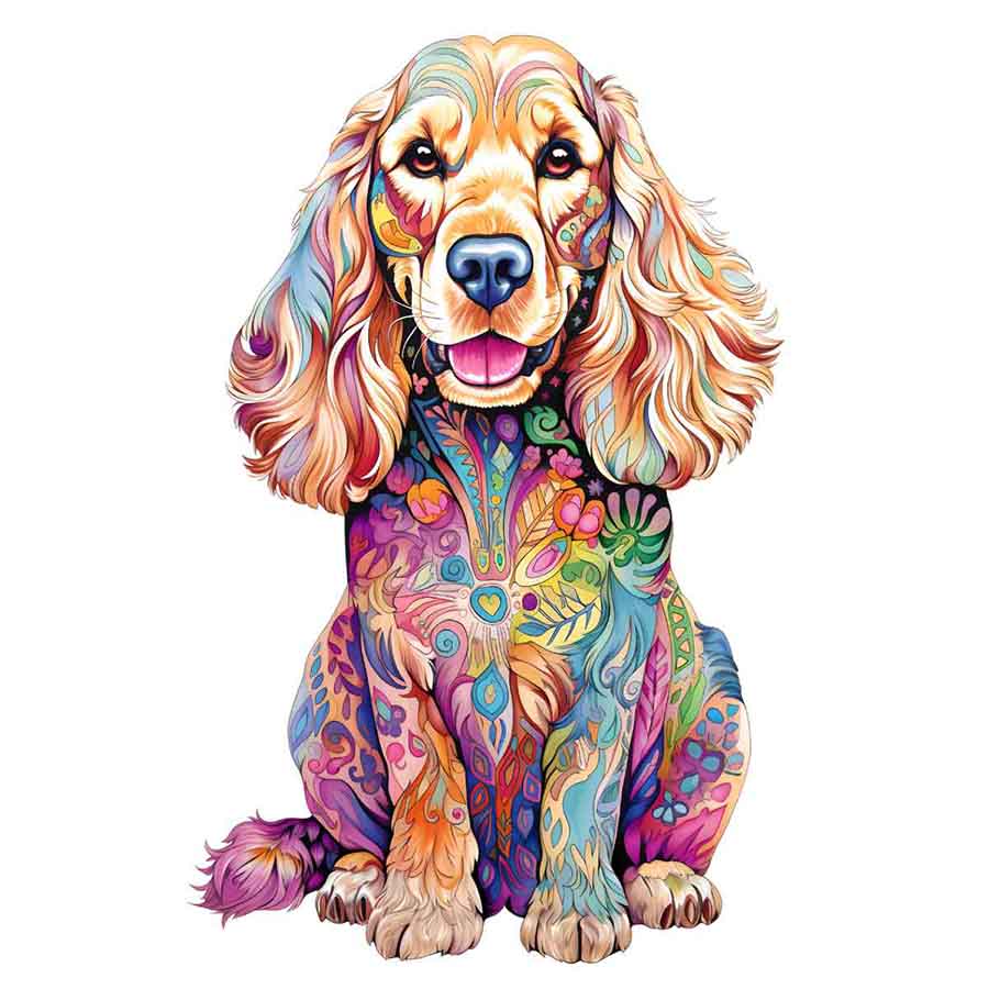 Cocker Spaniel Dog - Jigsaw Puzzle