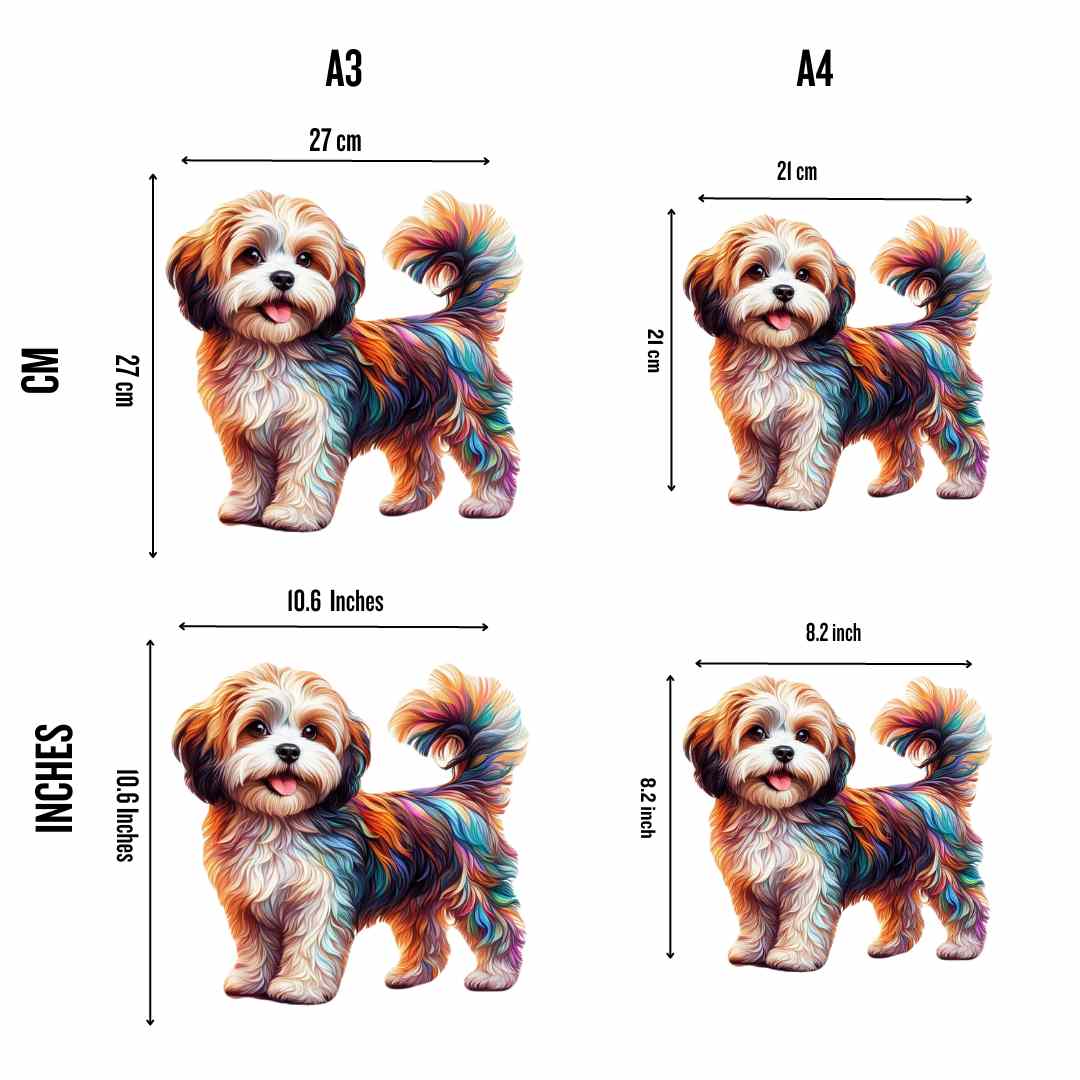 Cavachon Dog - Jigsaw Puzzle