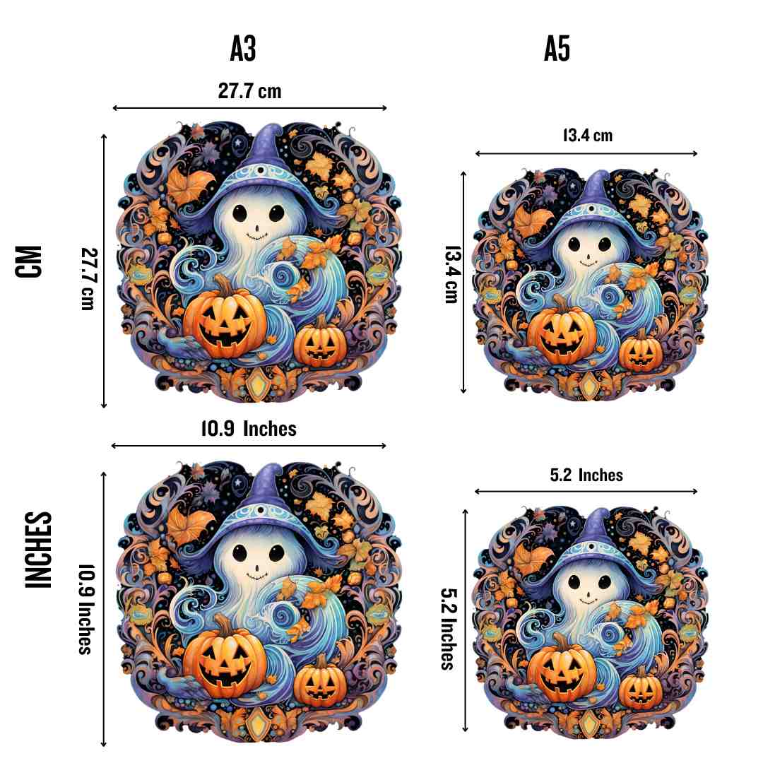 Halloween Ghost - Jigsaw Puzzle