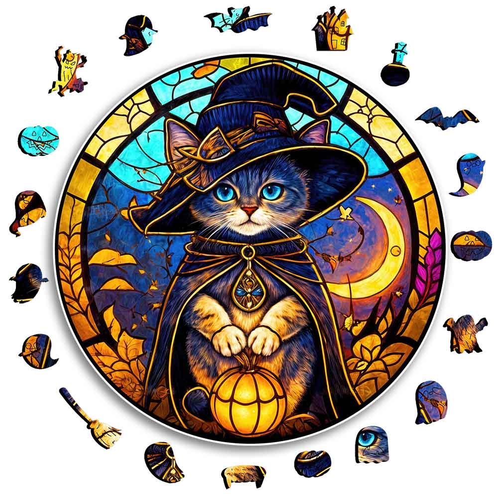 Midnight Cat - Jigsaw Puzzle