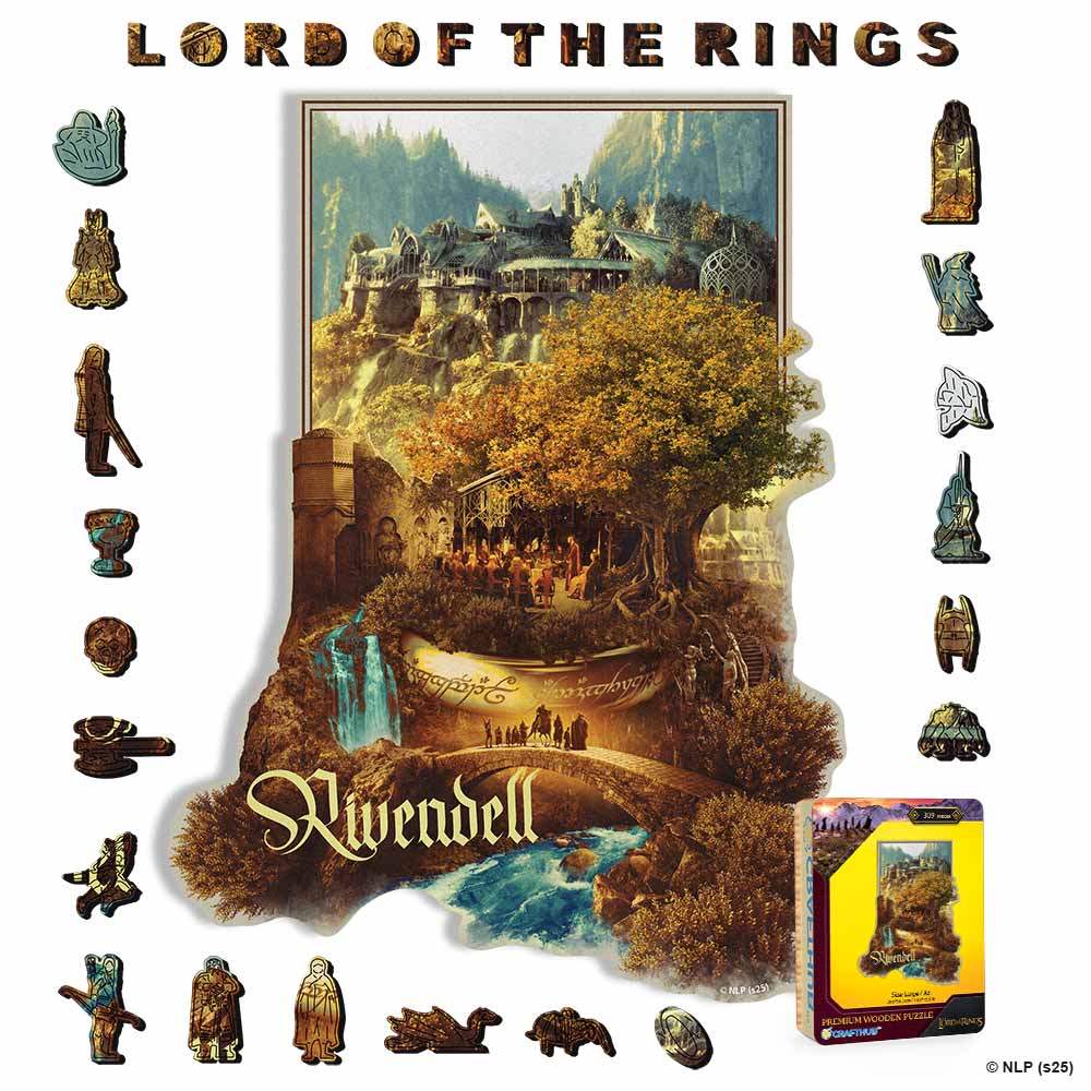 Rivendell - Wooden Jigsaw Puzzle