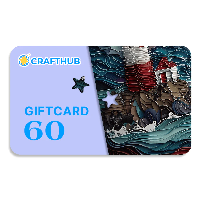 Craft Hub Gift Cards $30 to $200