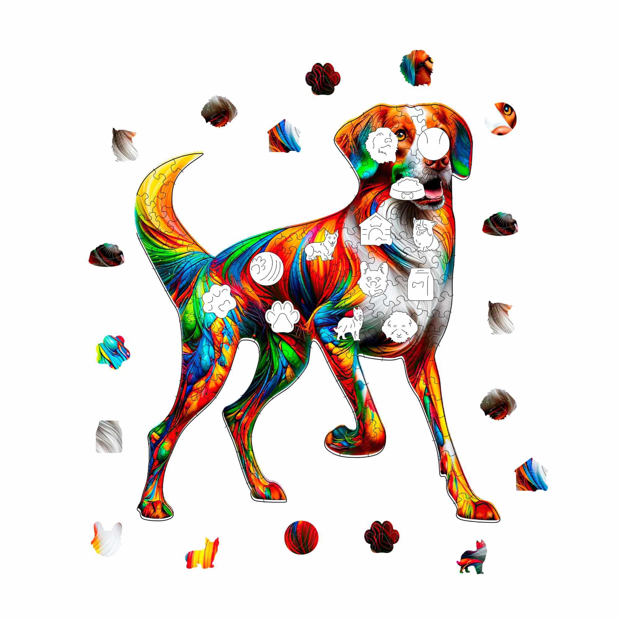 Brittany Dog - Jigsaw Puzzle