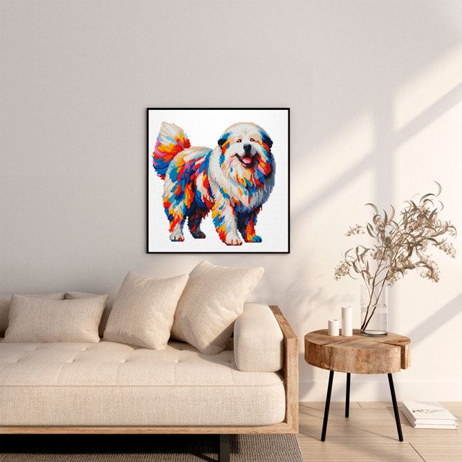 Great Pyrenees Dog - Diamond Painting Kit