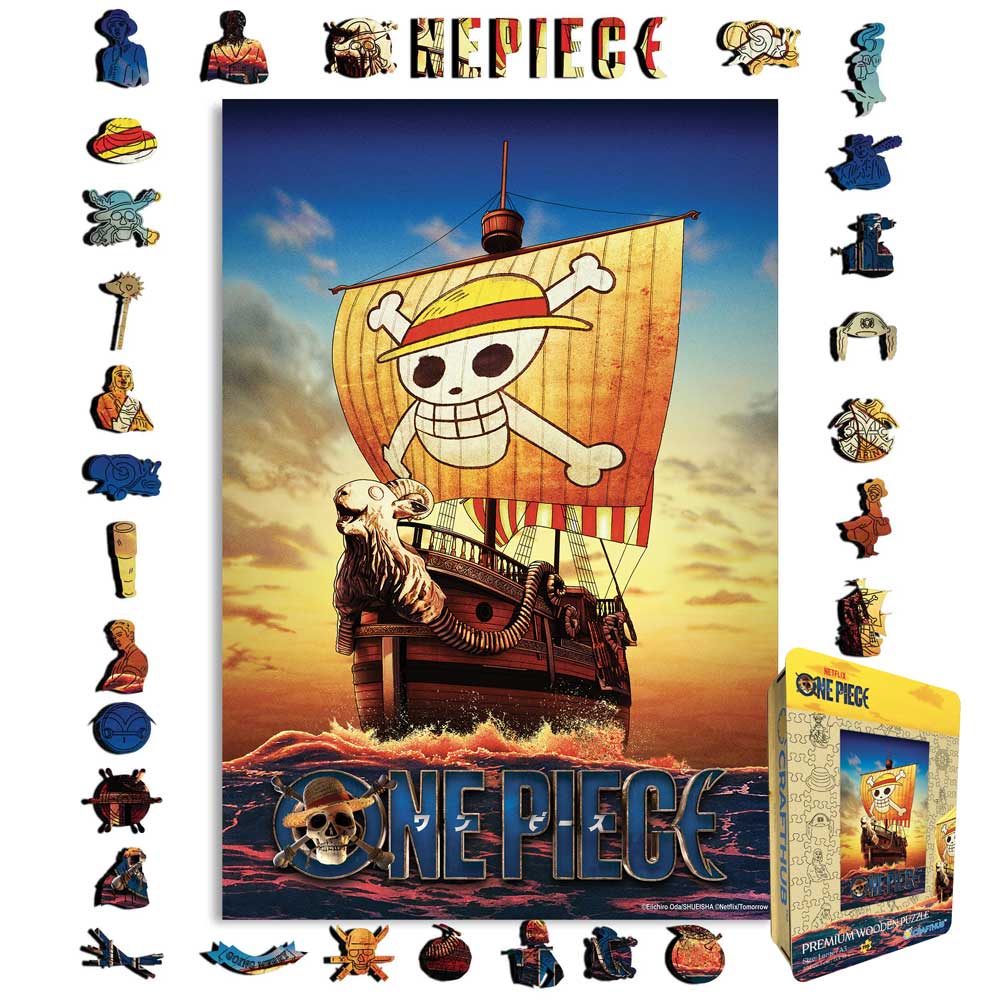 Sailing with the Merry - Wooden Jigsaw Puzzle