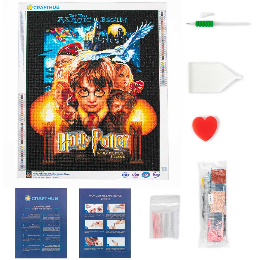 Harry Potter and the Sorcerer's Stone - Diamond Painting Kit