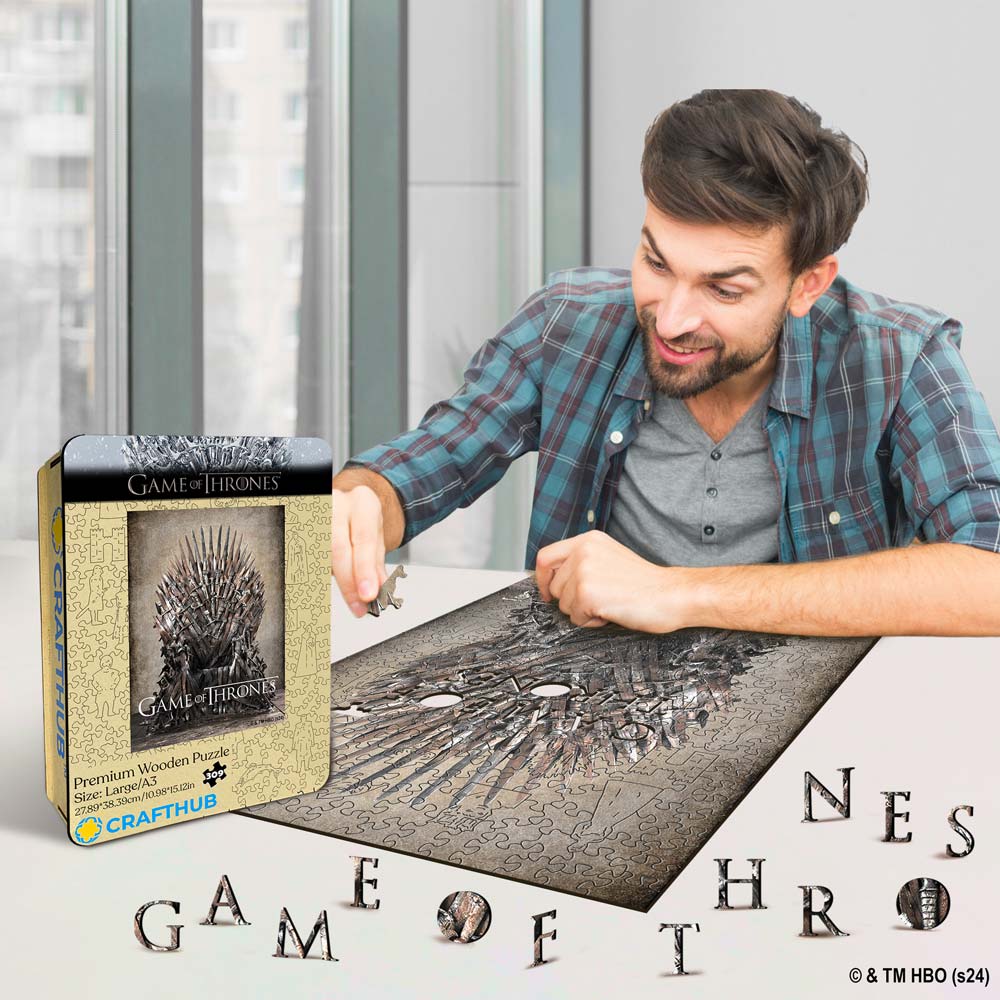 Game Of Thrones - Wooden Jigsaw Puzzle