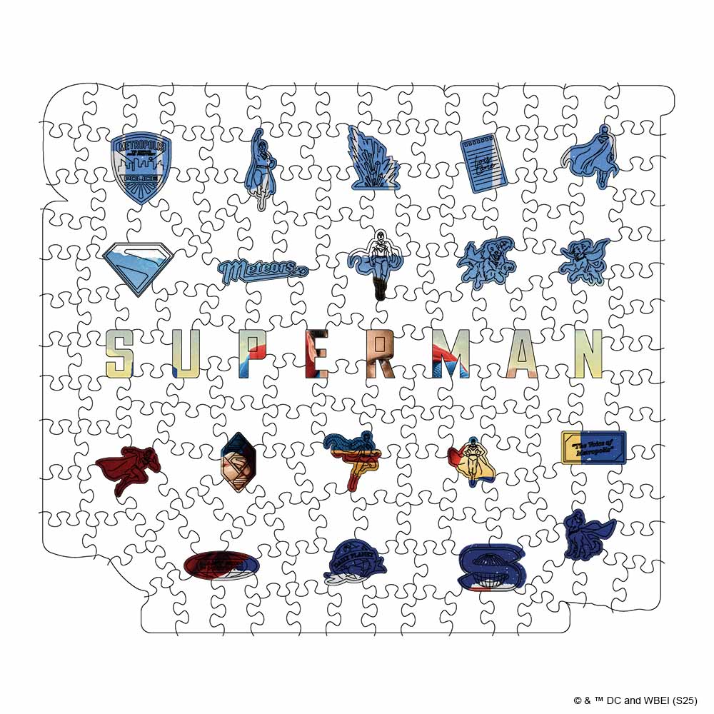 Superman Go Higher - Wooden Jigsaw Puzzle