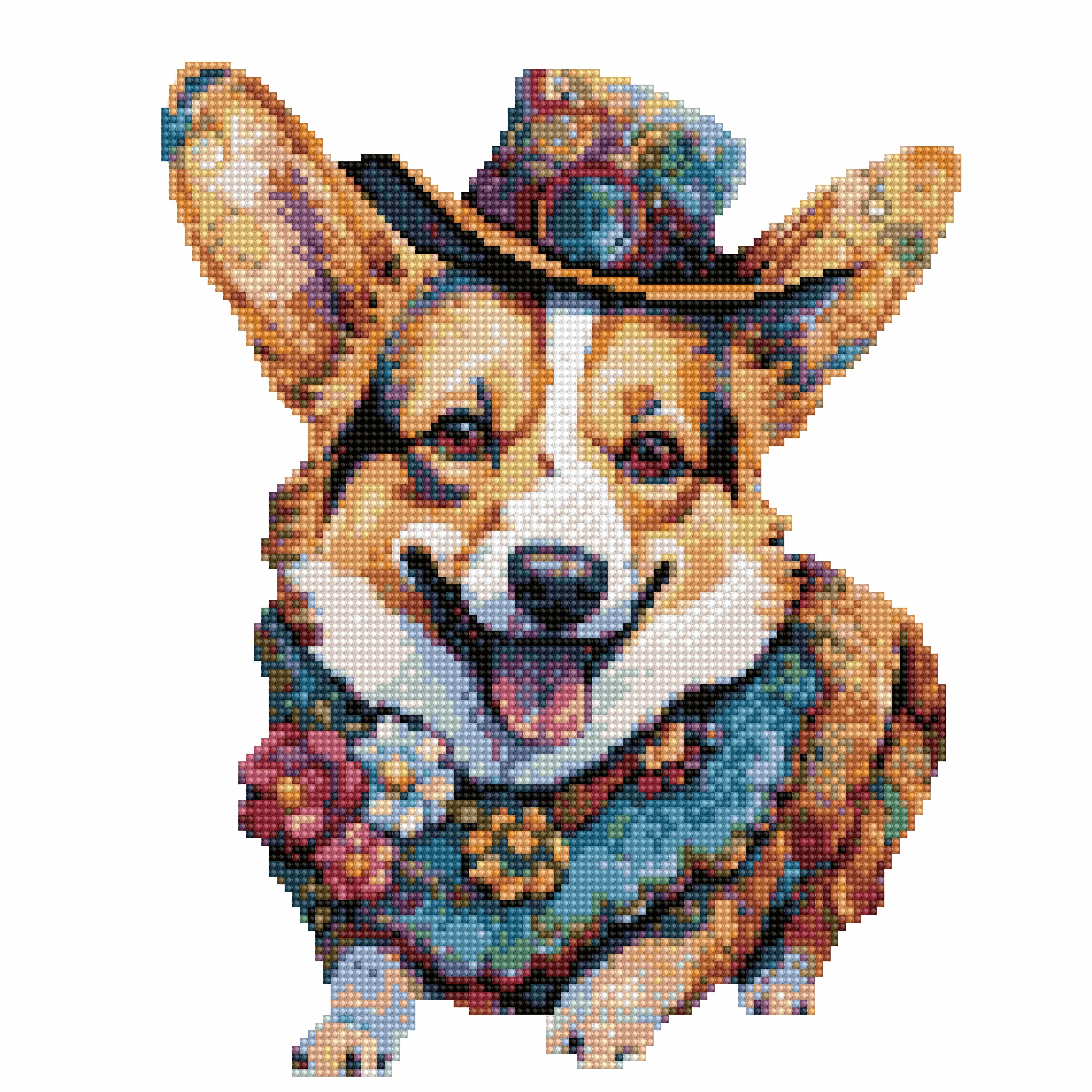 Corgi Dog - Diamond Painting Kit