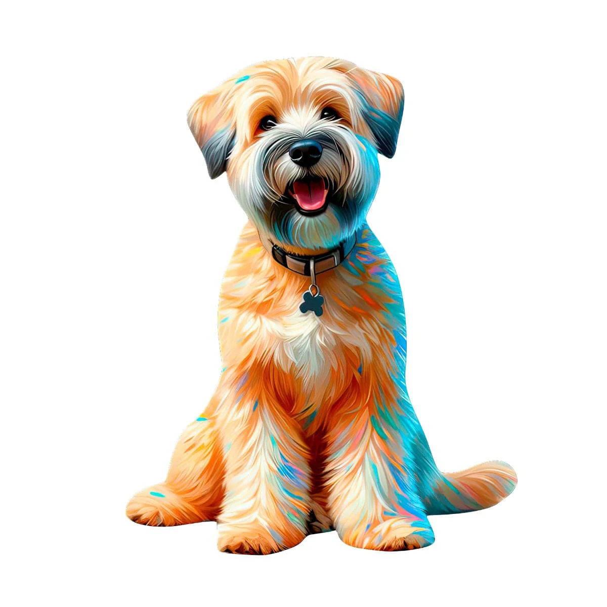 Wheaten Terrier Dog - Jigsaw Puzzle