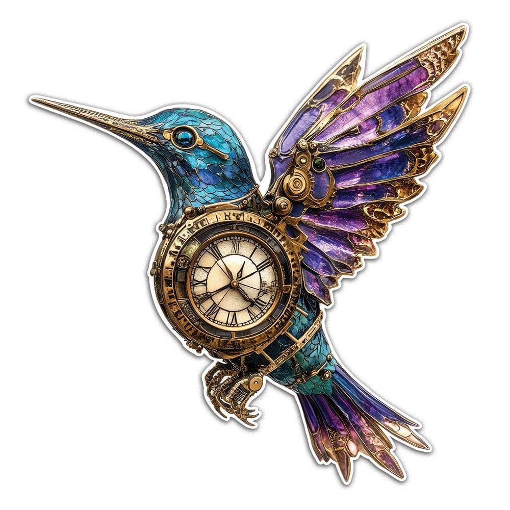 Steampunk Hummingbird - Jigsaw Puzzle