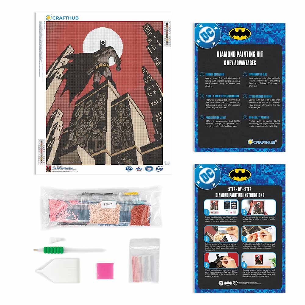 The Gotham Guardian - Diamond Painting Kit