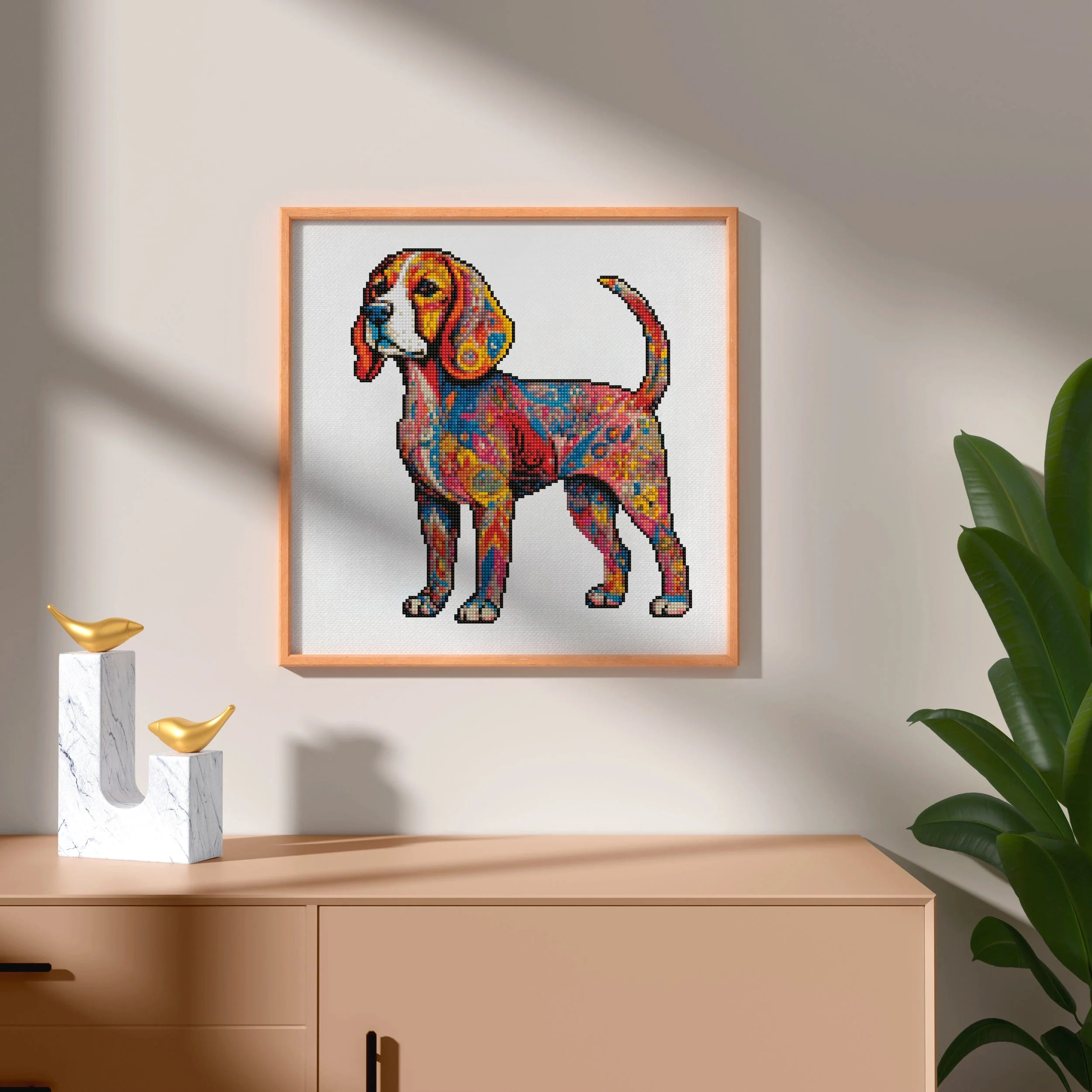Beagle Dog - Diamond Painting Kit