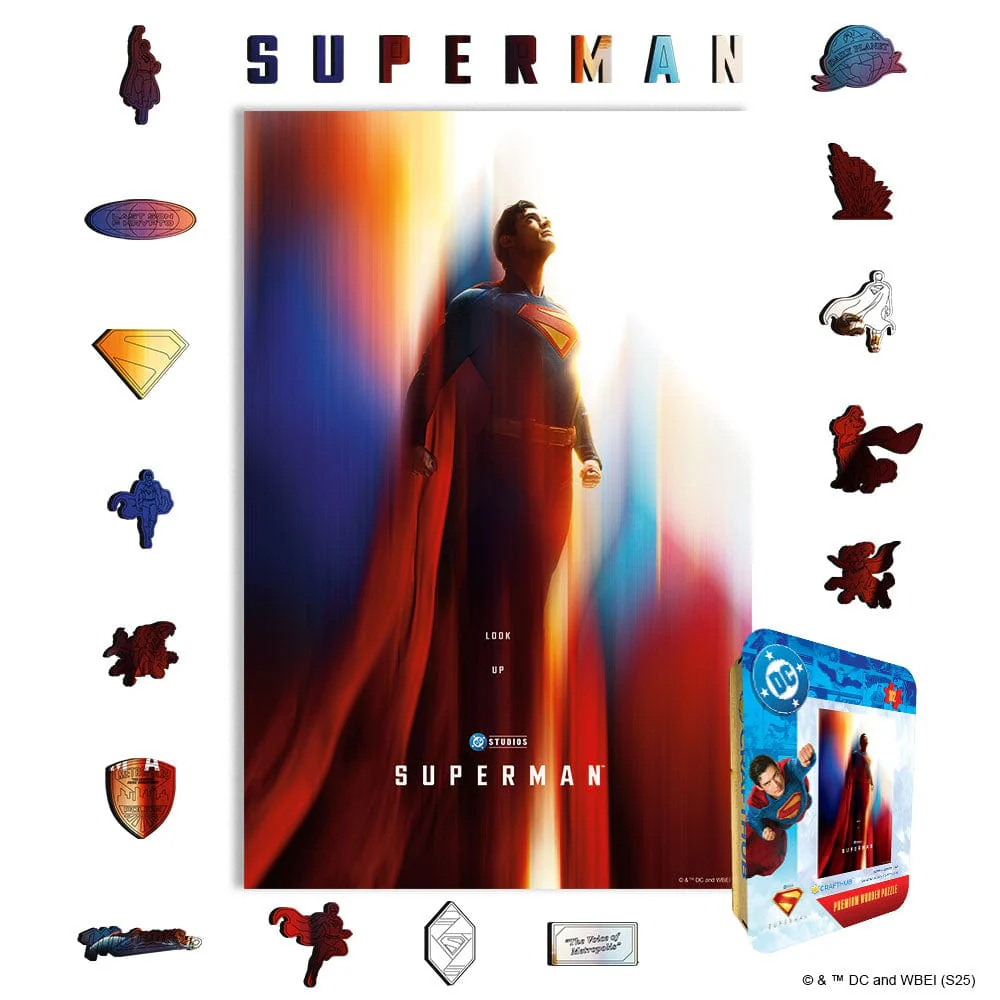Superman - Wooden Jigsaw Puzzle