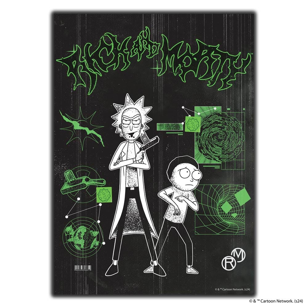 Rick and Morty - Wooden Jigsaw Puzzle