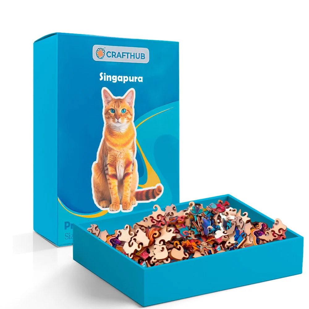 Singapura Cat - Jigsaw Puzzle