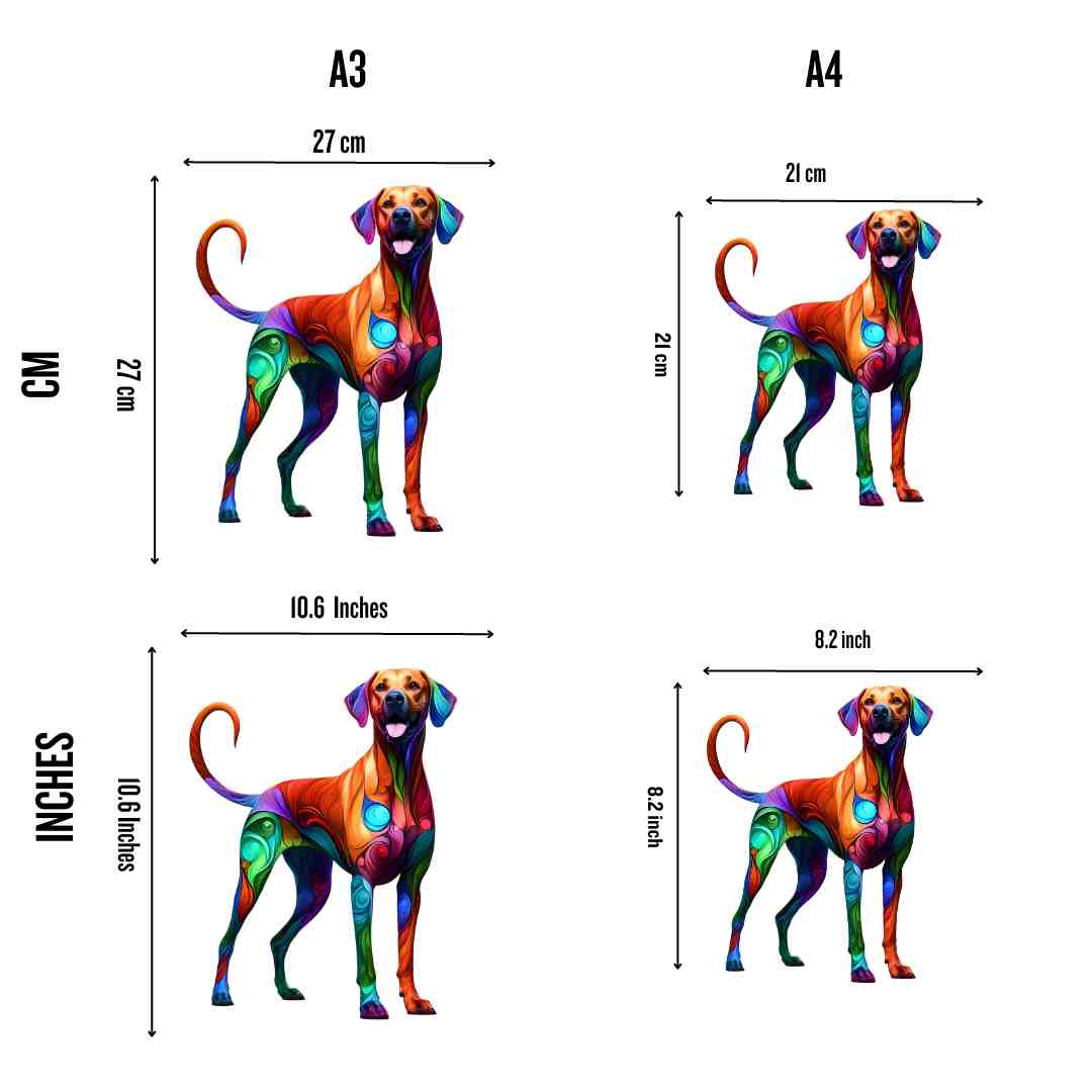 Rhodesian Ridgeback Dog - Jigsaw Puzzle