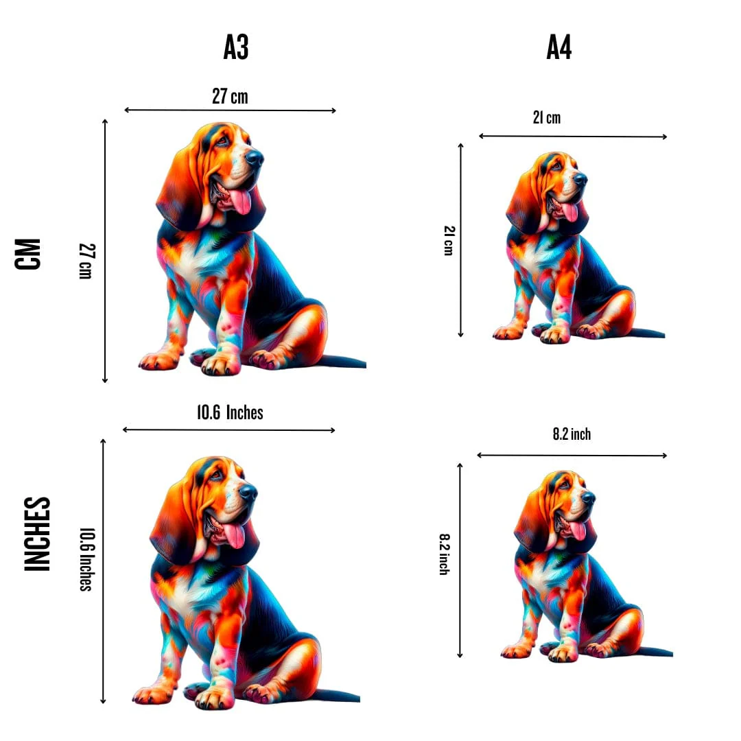 Bloodhound Dog - Jigsaw Puzzle