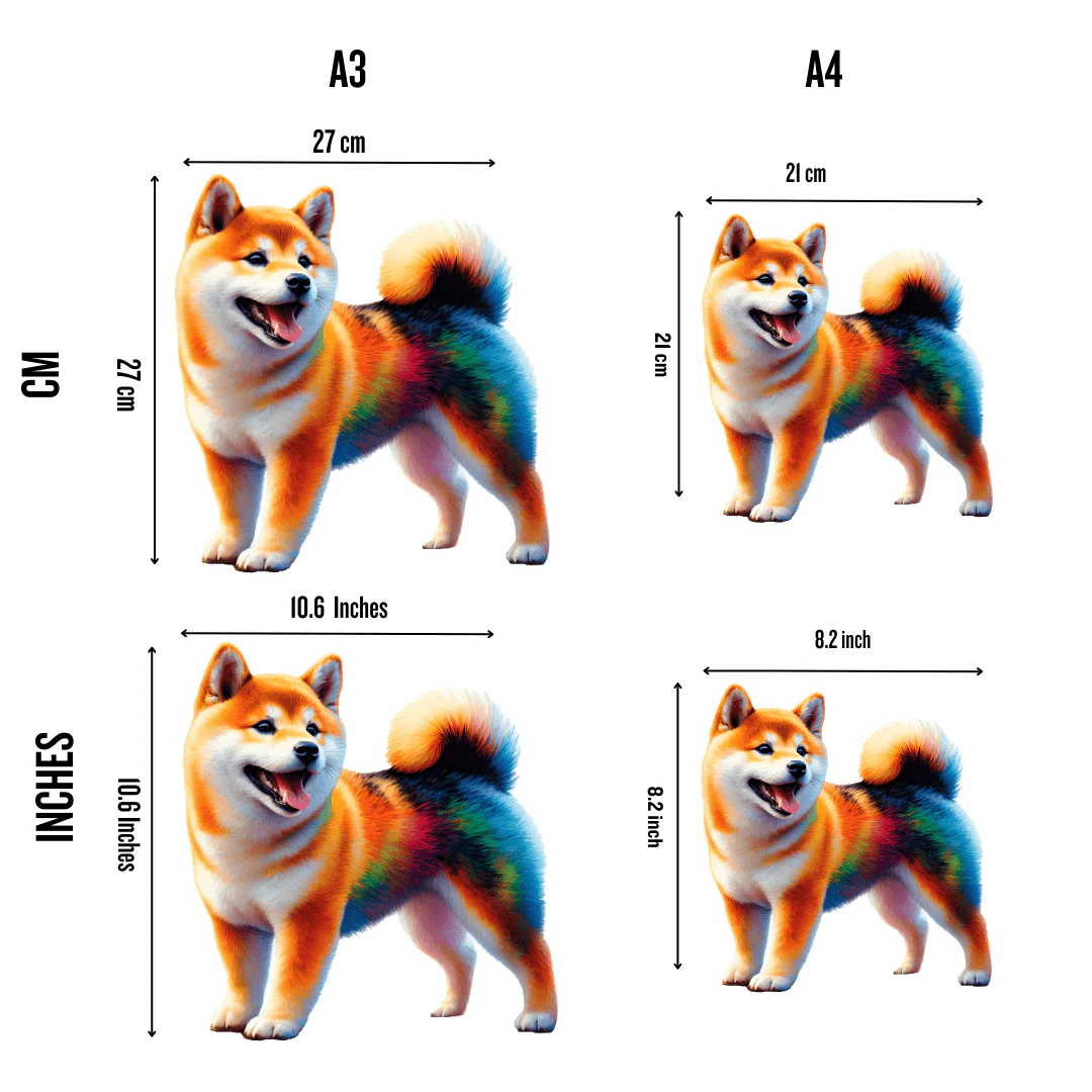 Shiba Inu Dog - Jigsaw Puzzle