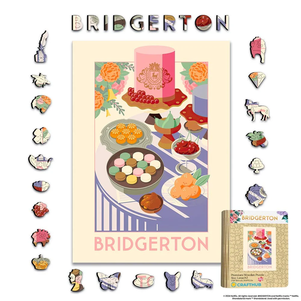 Bridgerton Banquet - Wooden Jigsaw Puzzle