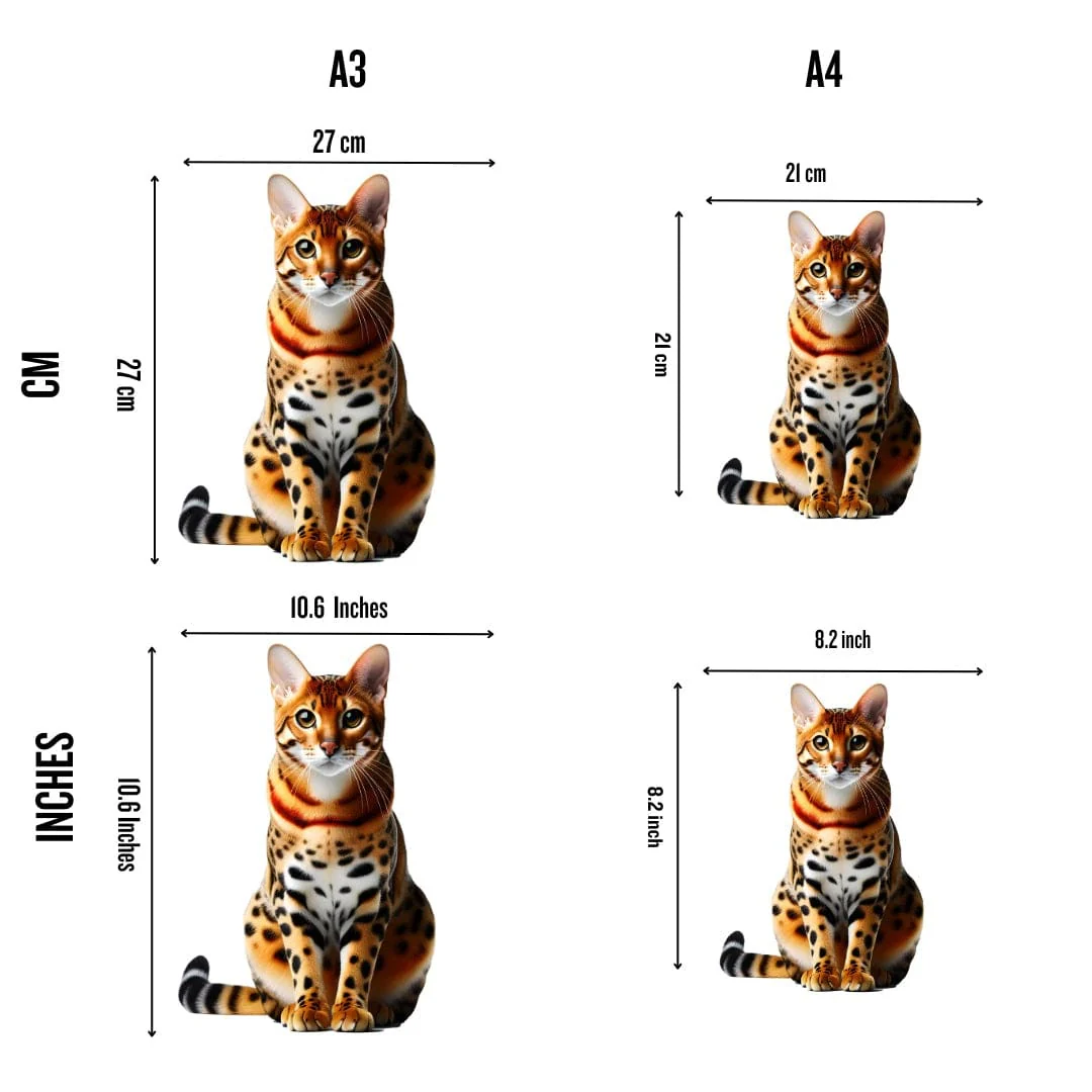 Ocicat Cat - Jigsaw Puzzle
