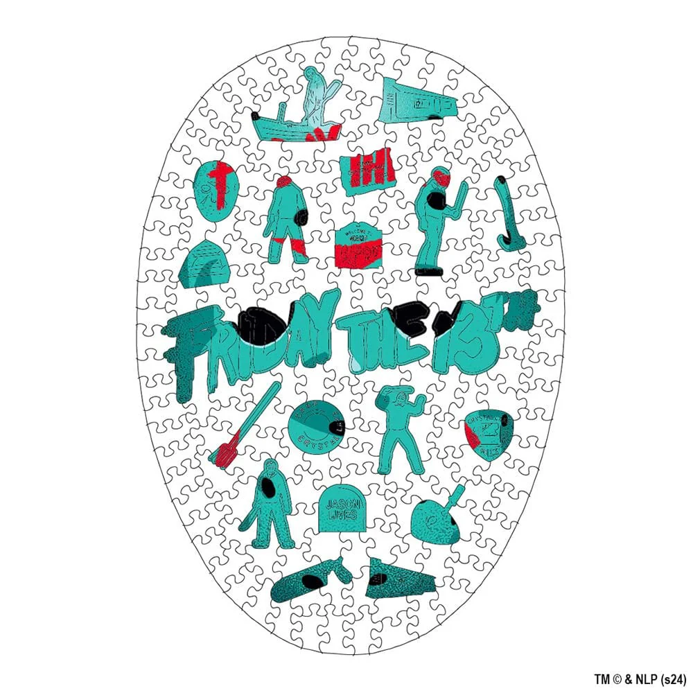 Jason's Mask - Wooden Jigsaw Puzzle