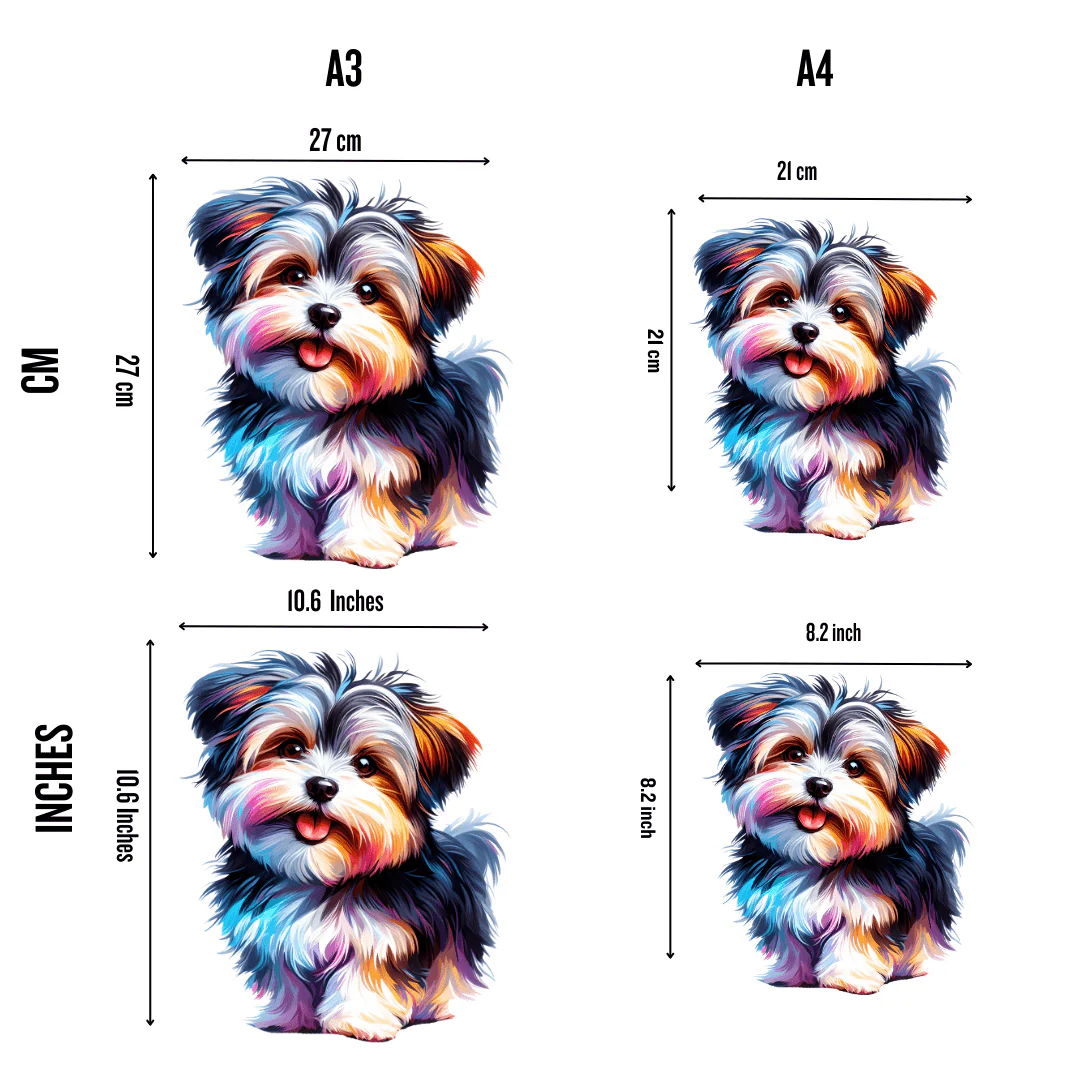 Morkie Dog - Jigsaw Puzzle
