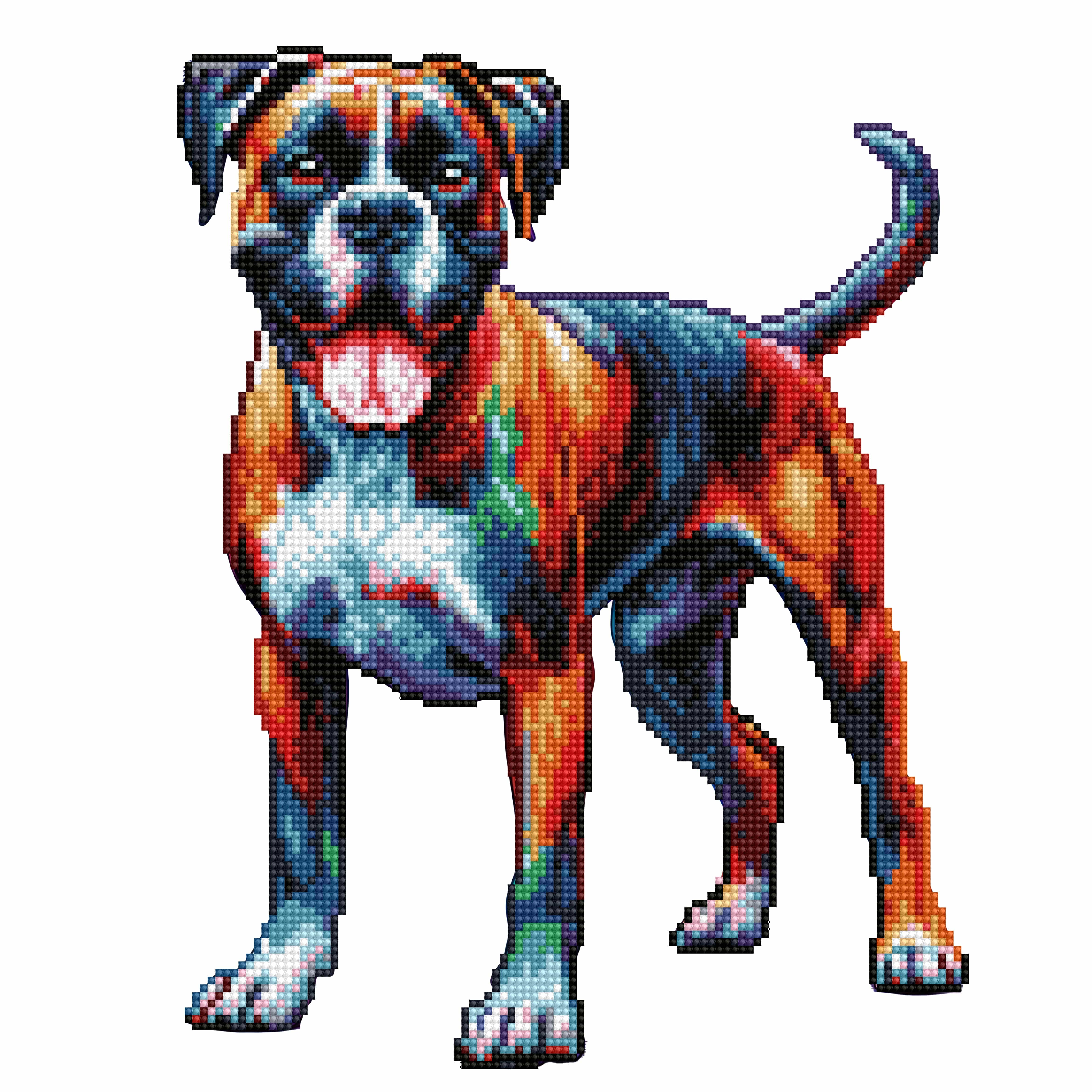 Boxer Dog - Diamond Painting Kit
